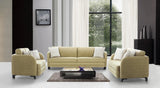 Grace Fabric 4 Seater Sofa Olive