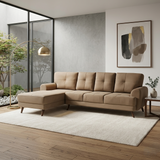Riga Lyra Fab Lounger Large Brown Rh