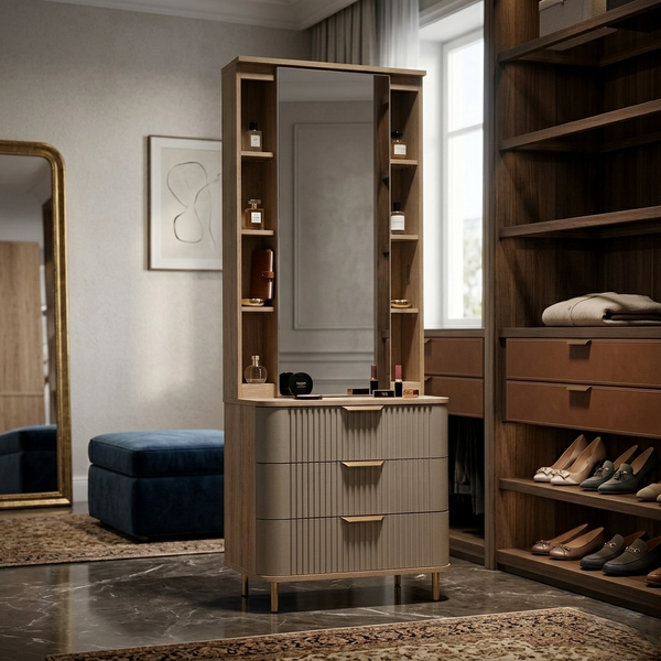 ASA NX DRESSING TABLE W SLIDING MIRROR dimensions