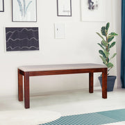 Jaxon Solidwood Dining Bench for Six Seater in Teak Colour - HomeTown