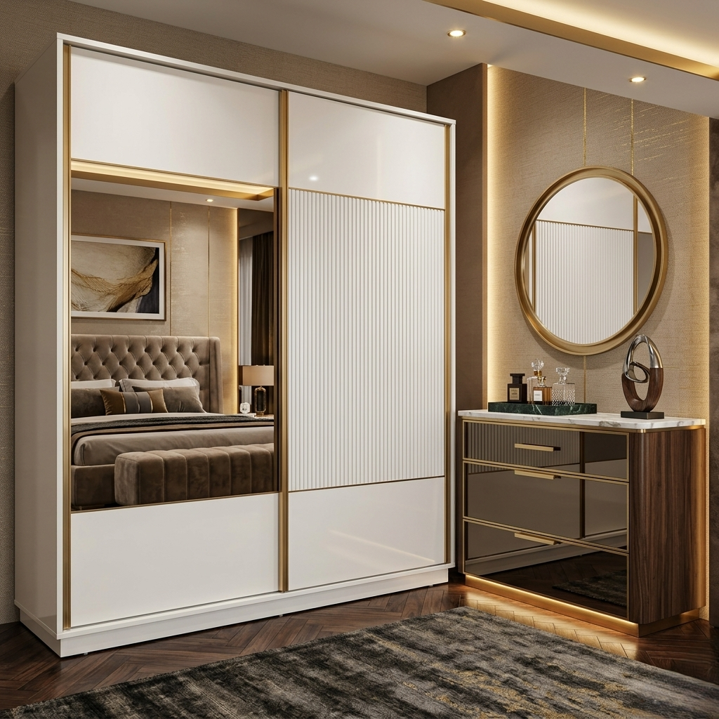 Snowcrest 2 Door Sliding Wardrobe