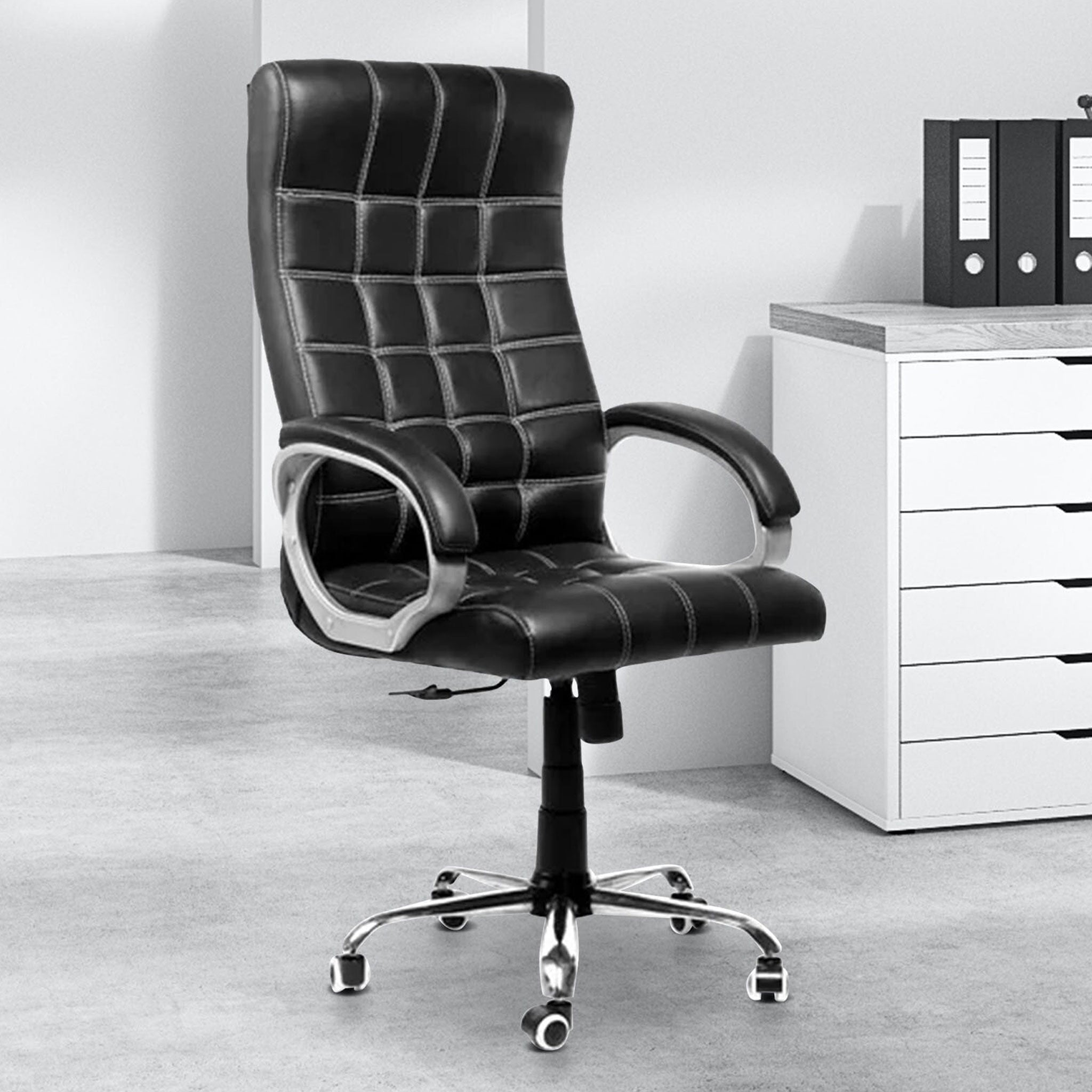 Flexrest Office Chair Check Black
