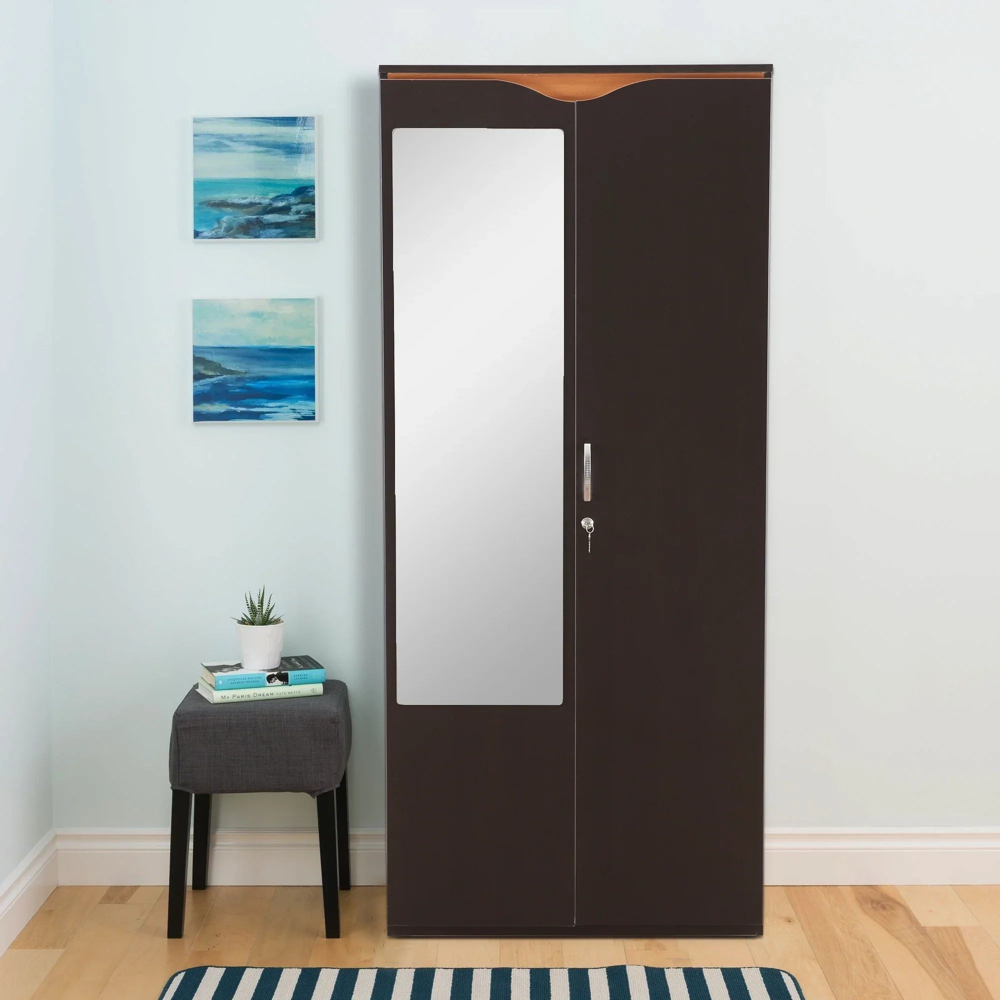 Swirl Two door Wardrobe - HomeTown