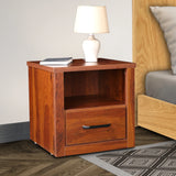 Antwerp Night Stand in Sheesham Colour