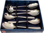 Slimline Stainless steel Serving Set Of 6 Pcs in Silver Colour - HomeTown