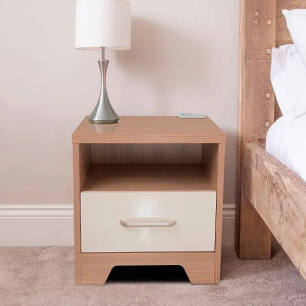 Ambra Night Stand in Oak Colour dimensions