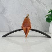 Alpine Polyresin Man Sitting On Cirque 19 Cm in Brown Colour - HomeTown