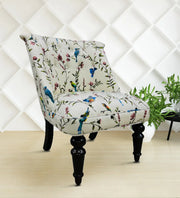 Seine Fabric Accent Chair in Beige Colour - HomeTown