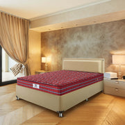 Tartania Pocket Spring King Mattress 78x72x8 Inch in Maroon Colour - HomeTown