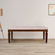 Bliss Solidwood Dining Bench for 6 Seater in Beige Colour - HomeTown