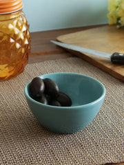 Ceramic Curry Bowl 4 Inch in Blue Colour - HomeTown