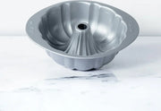 Bakemaster Carbon Steel Non-Stick Fluted Mold 25Cm in Grey Colour - HomeTown