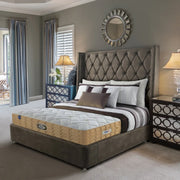 Reactive Ortho Memory Foam Queen Mattress 72x60x8 Inch in Grey Colour - HomeTown