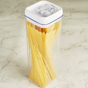 Robusto BPA Free Easy Lock Square Container 1900ml in Transparent & White Colour - HomeTown