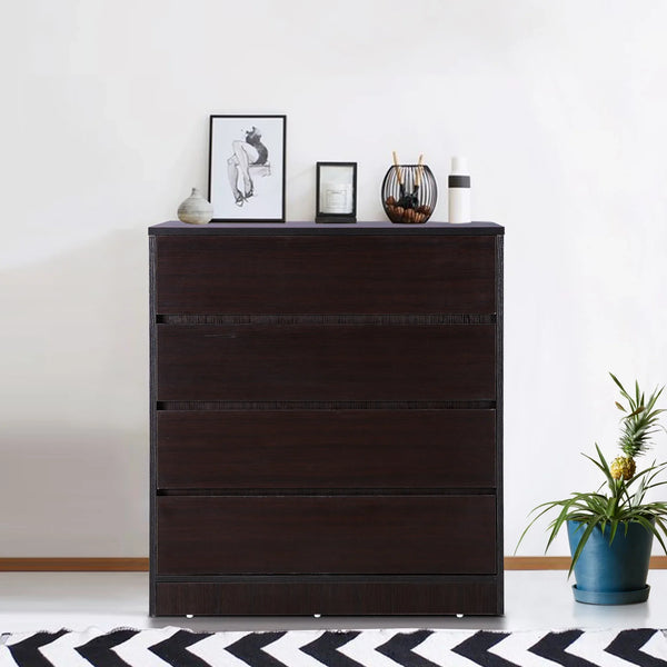 Basic Chest of 4 Drawer in Wenge Colour - HomeTown