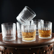 Dubai Glass Whisky Glass Set of 6 in Transparent Colour - HomeTown