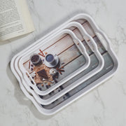 Handy Melamine Tray Set of 3 in Multi Colour - HomeTown