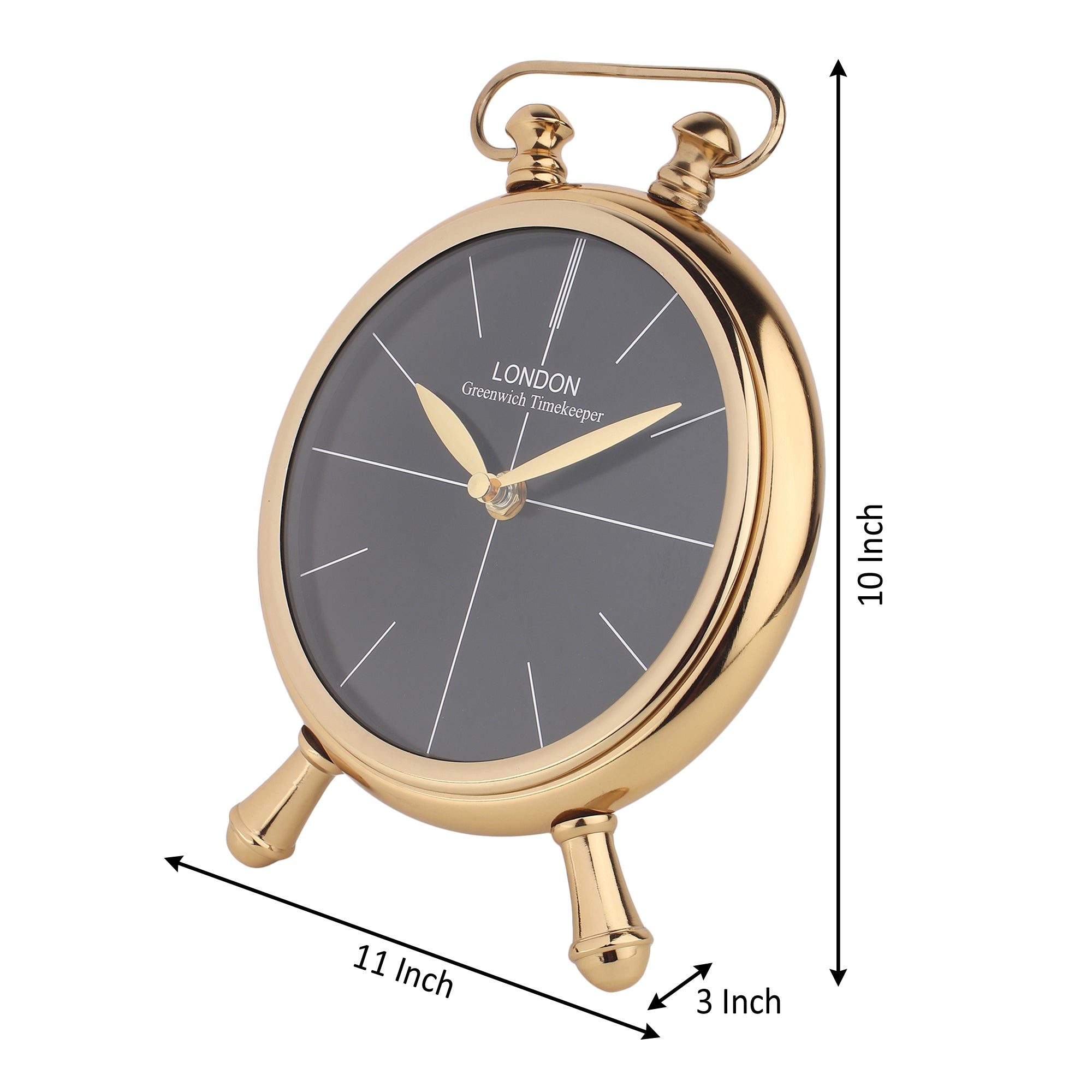 Essence Desk Timepiece in Gold