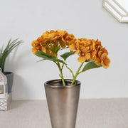 Elora Yellow Hydrangea Faux Flower 29 Cm in Yellow Colour - HomeTown