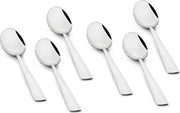 Solo Stainless steel Baby Spoon Set Of 6 Pcs in Silver Colour - HomeTown