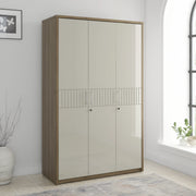Cascade Three Door Wardrobe in Lyon walnut Colour - HomeTown