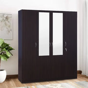 Allen 4 door wardrobe in Walnut Colour - HomeTown