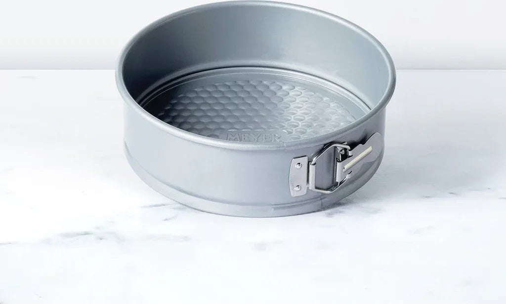 Bakemaster Carbon Steel Non-Stick Springform Cake Tin 23Cm in Grey Colour - HomeTown