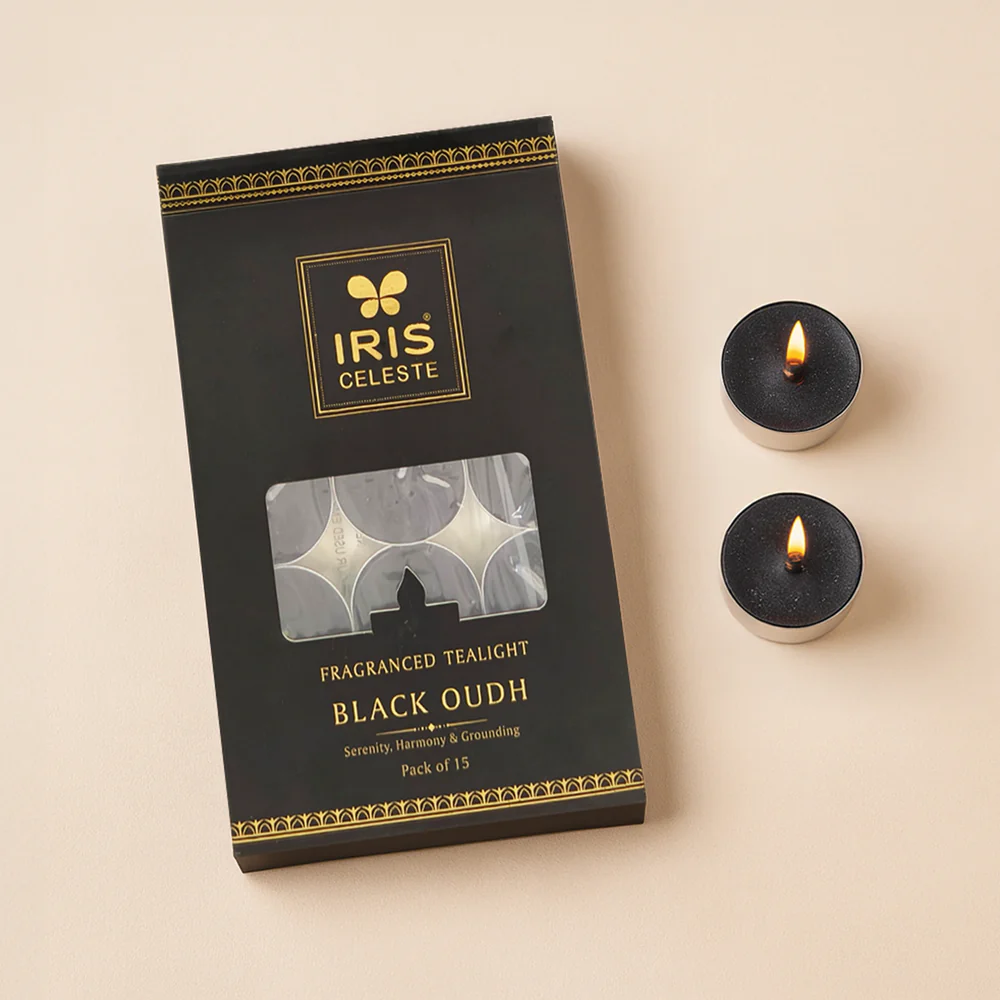 IRIS CELESTE FRGRNC TEALIGHT ICAC09015BO