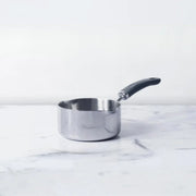 Trivantage Stainless steel Triply Induction Suitable Milk Pan 14Cm in Silver Colour - HomeTown