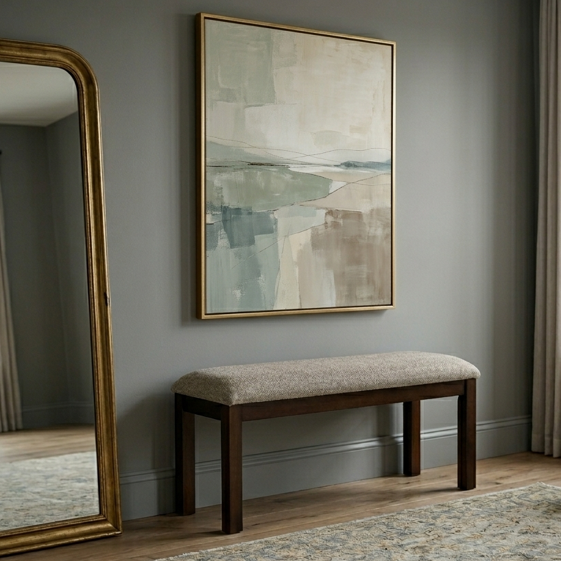 STONITA 4 SEATER DINNING BENCH COPPER