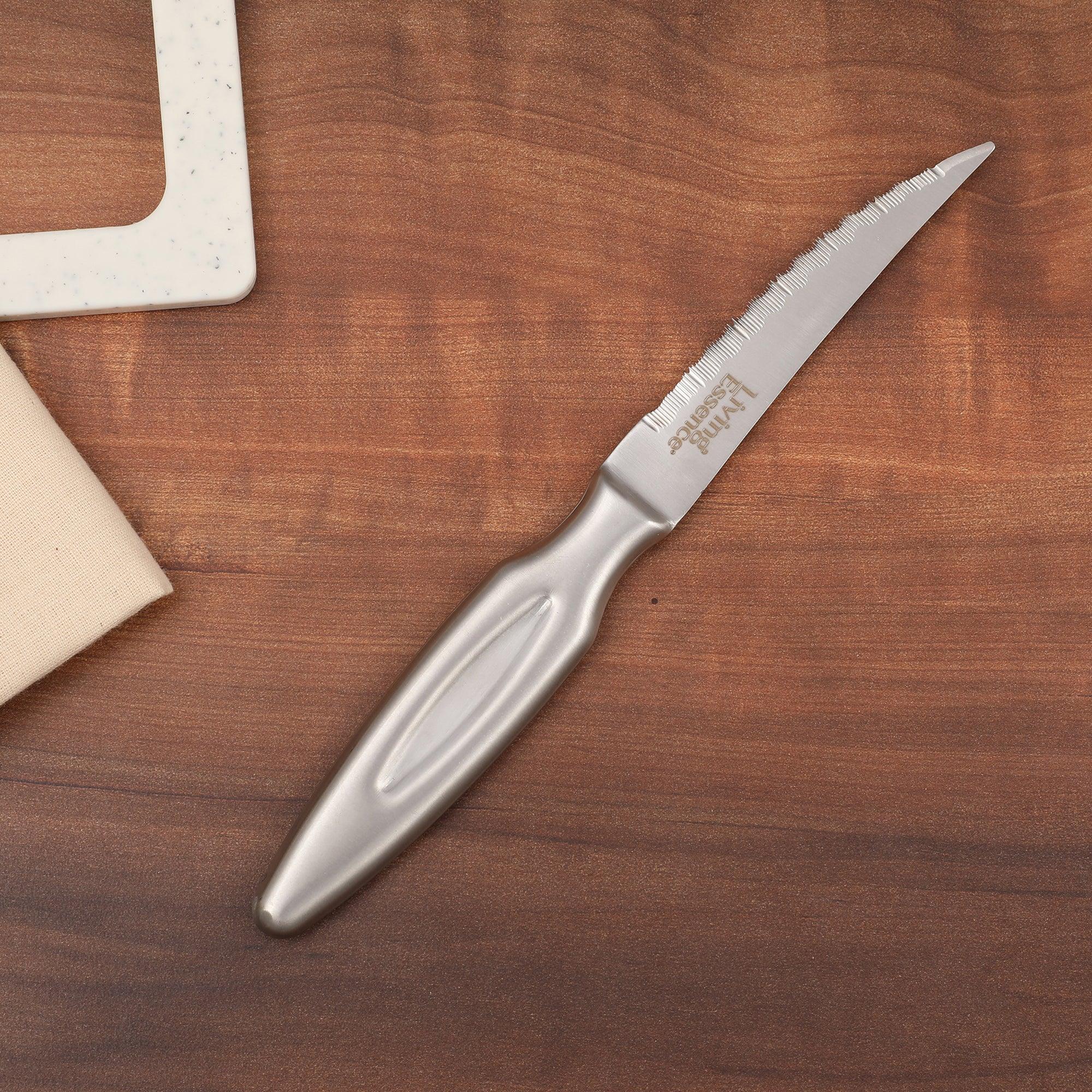 Kitchen Aid Stainless steel Laser Knife 22 cm in Silver Colour - HomeTown