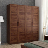 Antwerp 4 Door Wardrobe in Sheesham Colour