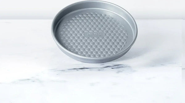 Bakemaster Carbon Steel Non-Stick Pie Tin 20Cm in Grey Colour dimensions
