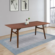 Lillian Solidwood Six Seater Dining Table in Walnut Colour - HomeTown
