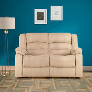 Bradford Fabric Two Seater Sofa in Beige Colour - HomeTown