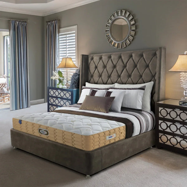 Reactive Ortho Memory Foam Single Mattress 78x36x5 Inch in Grey Colour dimensions