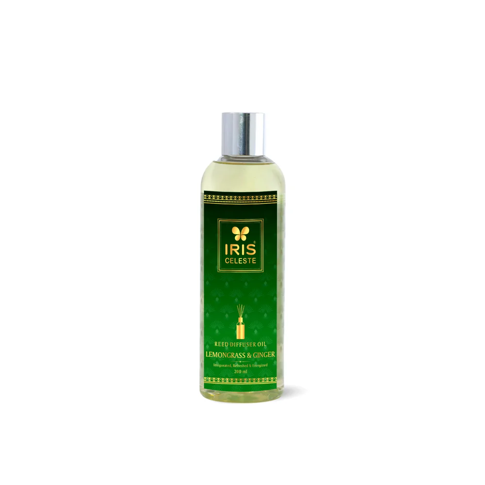 Iris Celeste Reed Diffuser Oil in Light Rose Colour - Oil Diffuser Refill