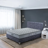 Spine Guard Bonnel Spring Queen Mattress for Back Pain in Grey Colour