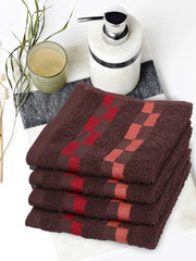 Sonoma 100% Cotton Face Towel in Brown Colour - HomeTown