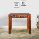 Woodrow Sheesham Wood Rosewood 4 Seater Dining Table in Honey Colour