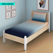 Twilight Bamboo Cotton Single Fitted Bedsheet in Twilight Toned Colour - HomeTown