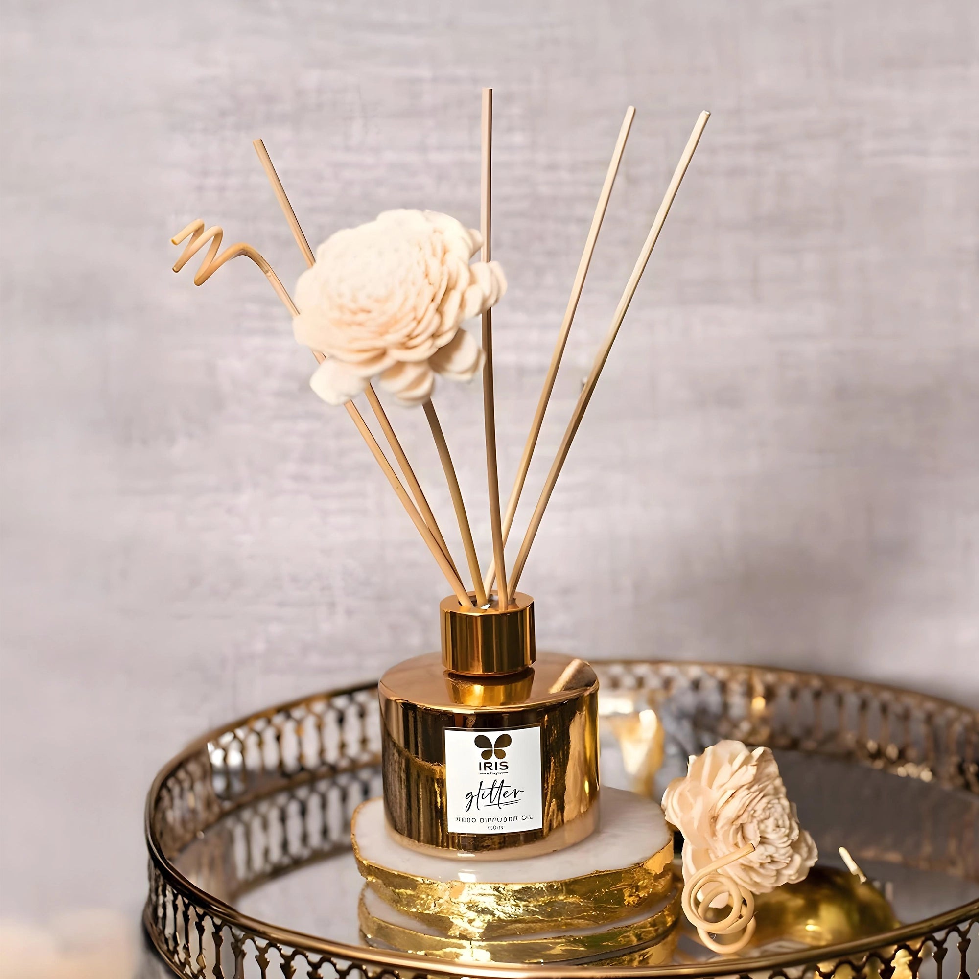 IRIS DIWALI RD SET GOLD MUSK