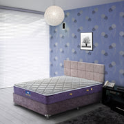 Restonic Sanibel Bonnel Spring Double Mattress 72x48x6 Inch in Beige Colour - HomeTown