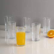 Brussels Water Glass Set of 6 Pcs in Transparent Colour - HomeTown