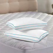 Serenity Tranquil Pillow 46X68 Cm in White Colour by Living Essence - HomeTown