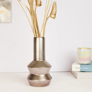 Alura Manhattan Ceramic Vase 28Cm in Silver Colour