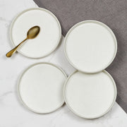 Minto Melamine Quarter Plate Set of 4 in Beige Colour - HomeTown