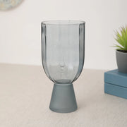 Julian Glass Vase 30Cm in Smoky Colour - HomeTown