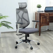 Smartseat Office Chair Hr White & Grey