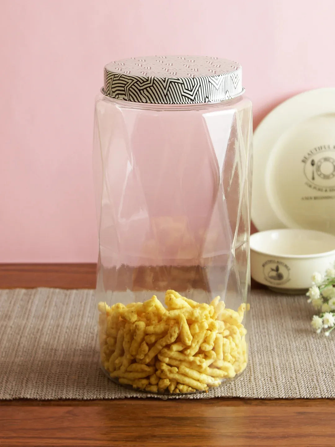 Clark Plastic Container 4000 Ml in Transparent Colour - HomeTown